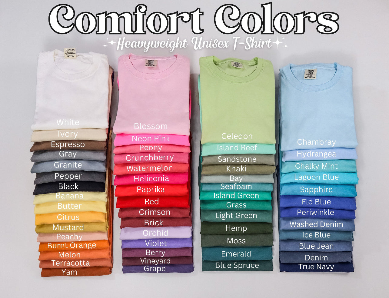 Custom comfort color t-shirt