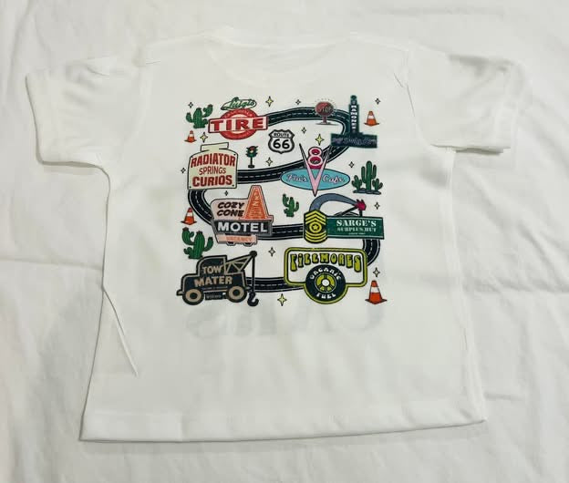 Cars front and back