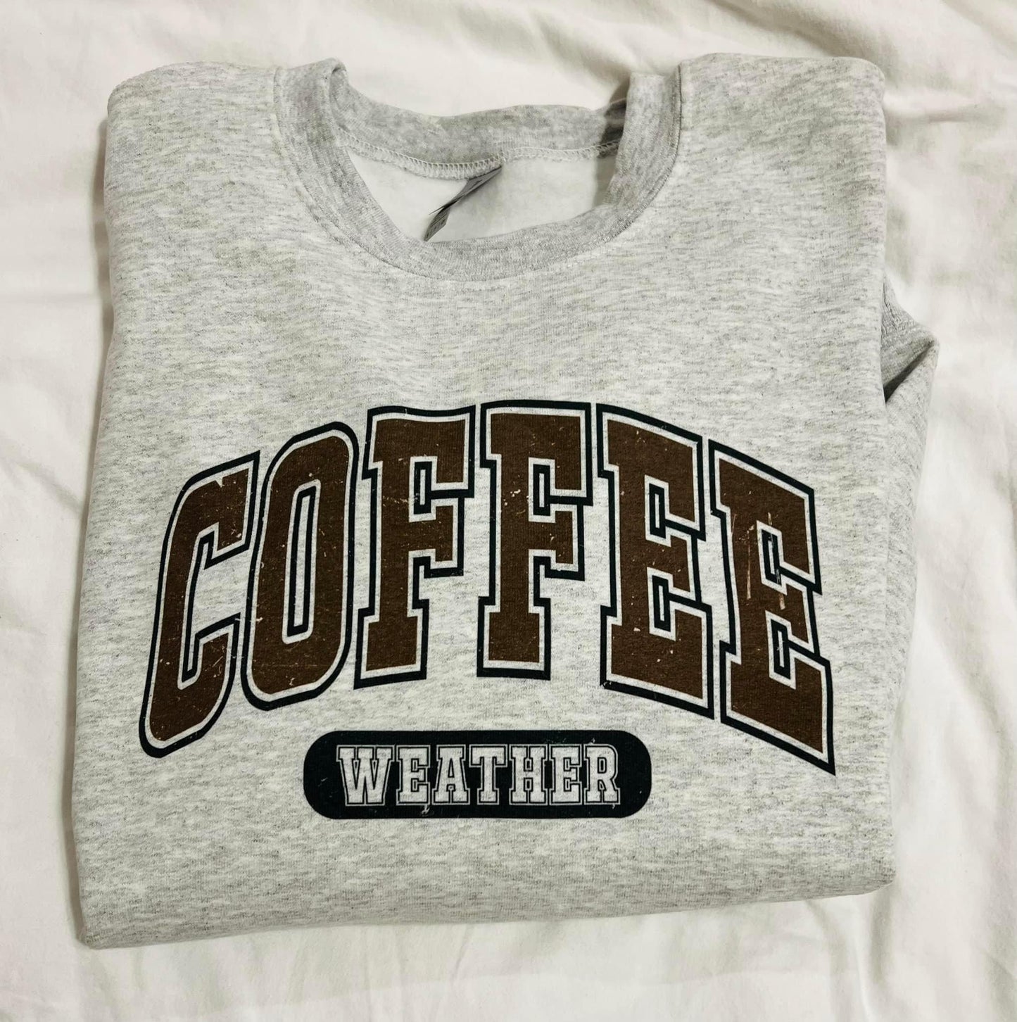 Coffee Weather Crew Sweater