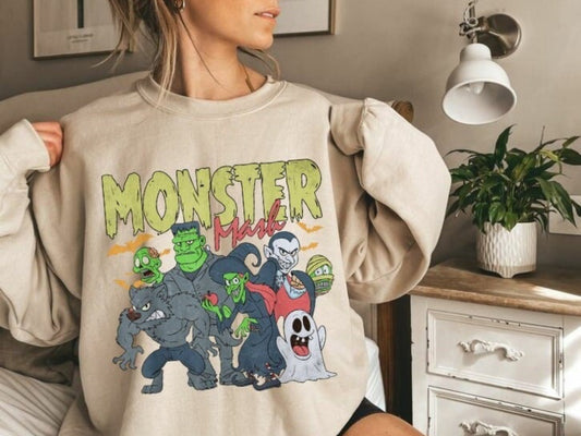 Monster mash t-shirt (natural)