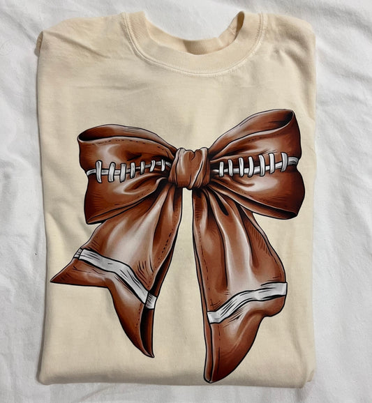 Football bow CC t-shirt