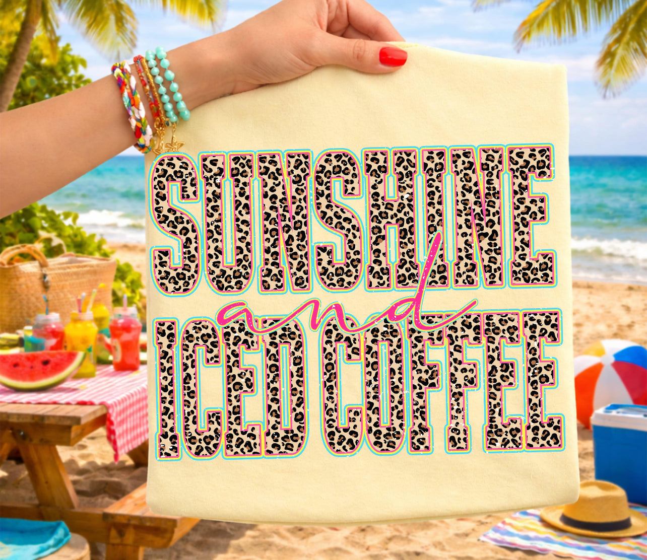 Sunshine and iced coffee on CC butter