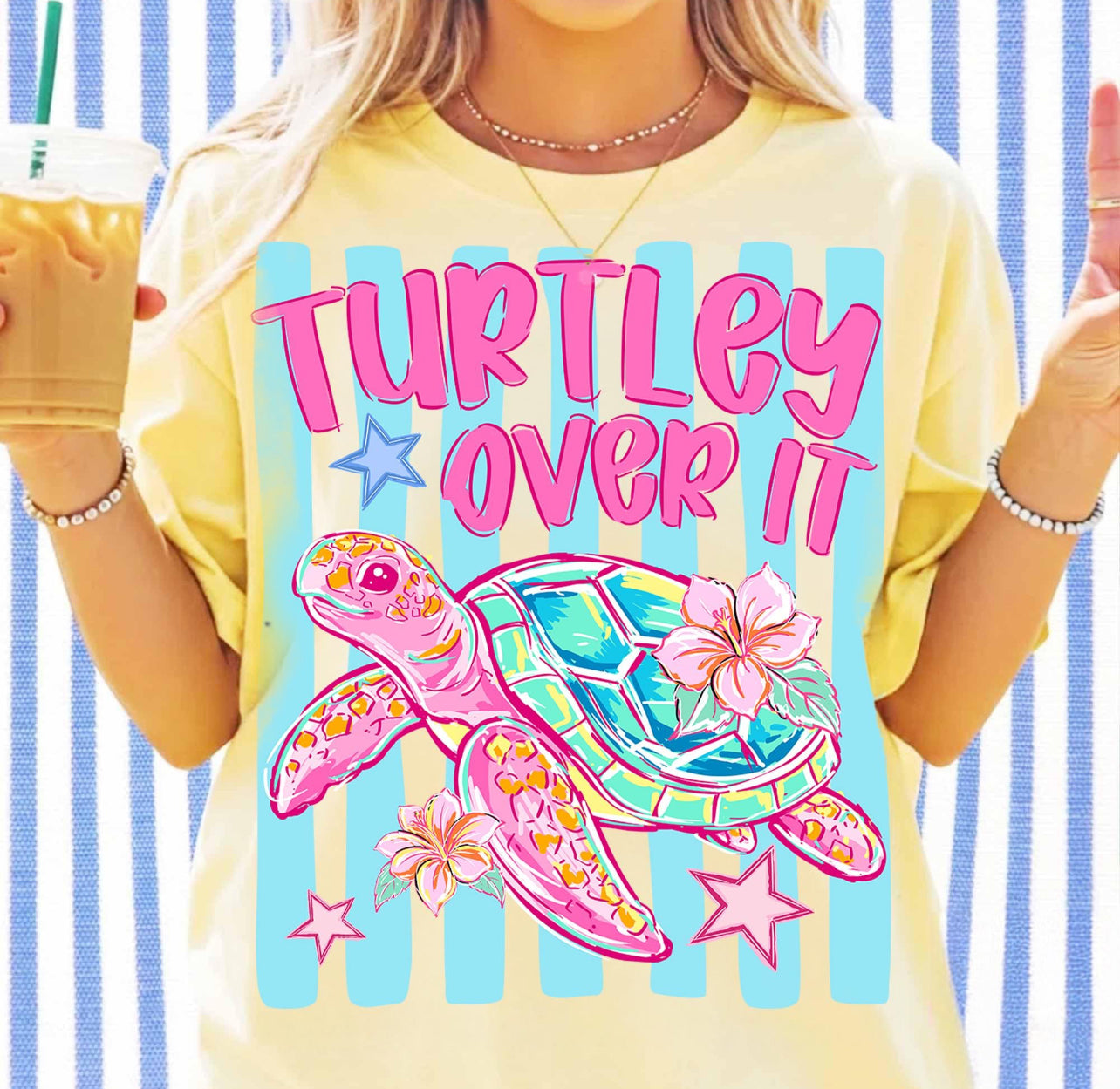 Turtley over it on CC t-shirt butter