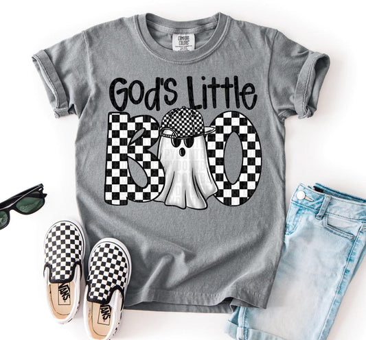 God’s little boo boy version grey t-shirt