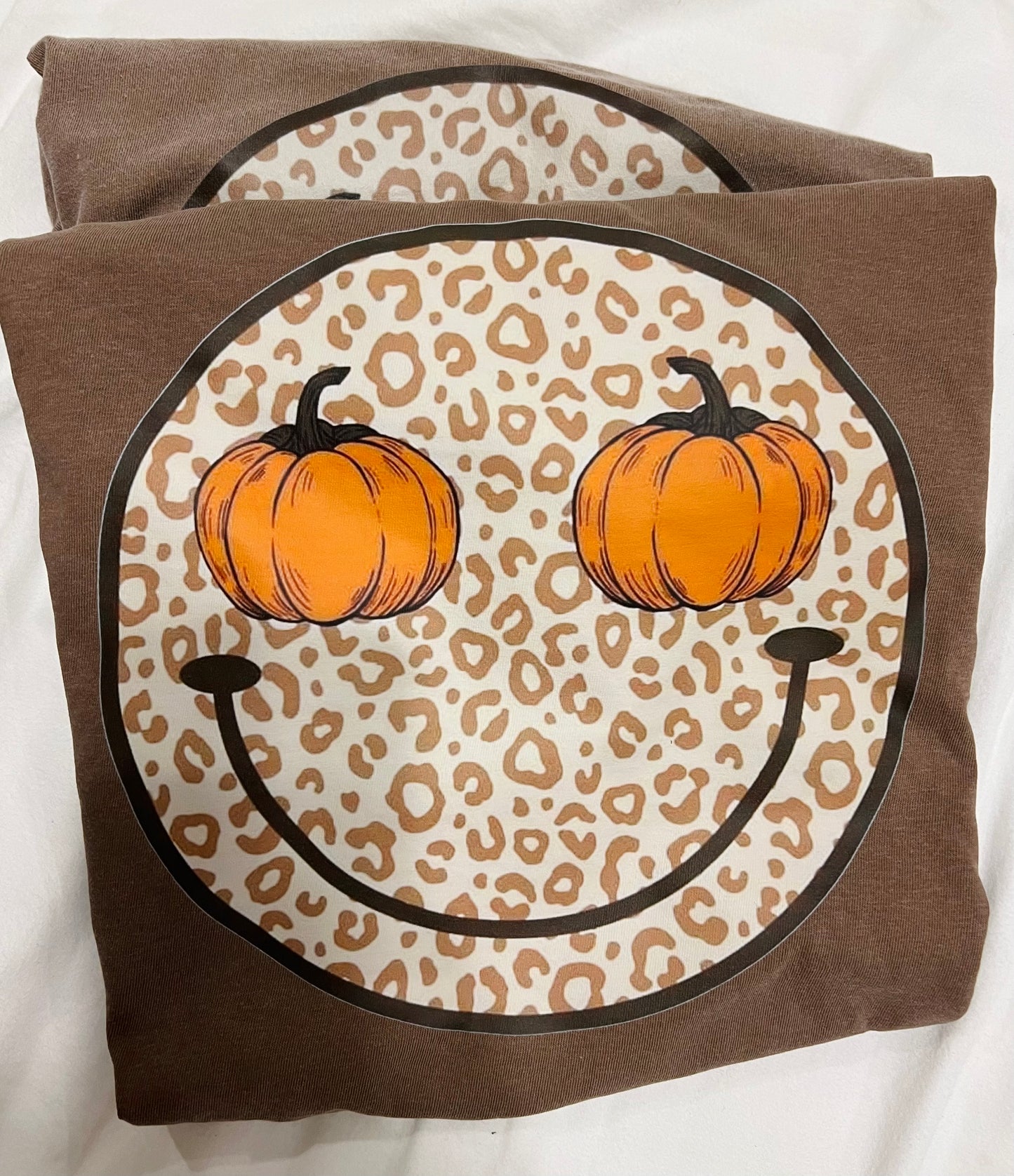 Pumpkin smiley face CC (espresso)